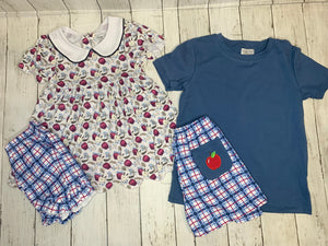 Apple Girls Short Set