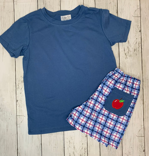 Apple Boys Short Set