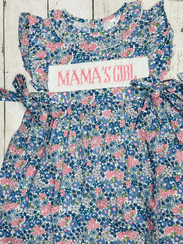 Mama's Girl Handsmocked Dress