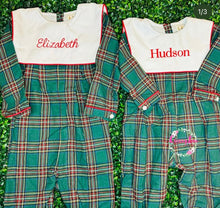 Load image into Gallery viewer, Chirstmas Plaid Long Bubble