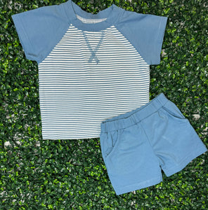 Blue Stripe Set