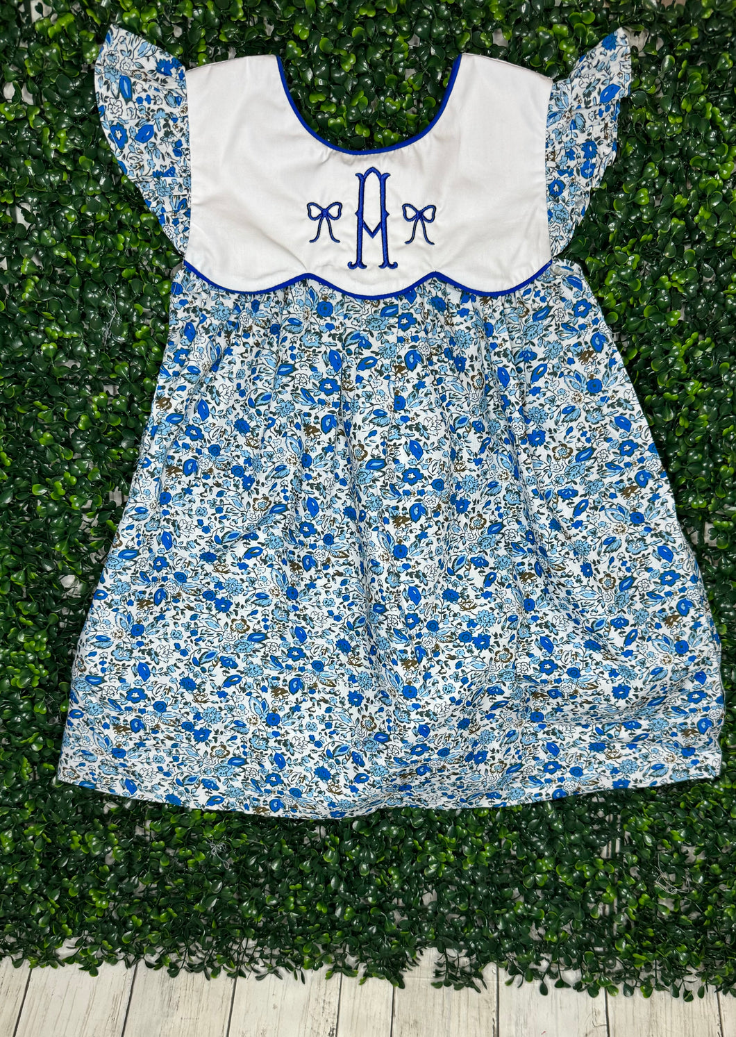 Royal Floral Dress