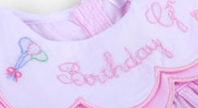 Load image into Gallery viewer, Hand Embroidered Birthday Girl Bubble
