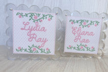Load image into Gallery viewer, Scallop Acrylic Name Plate