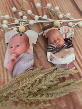 Load image into Gallery viewer, Baby Stats Christmas Ornament