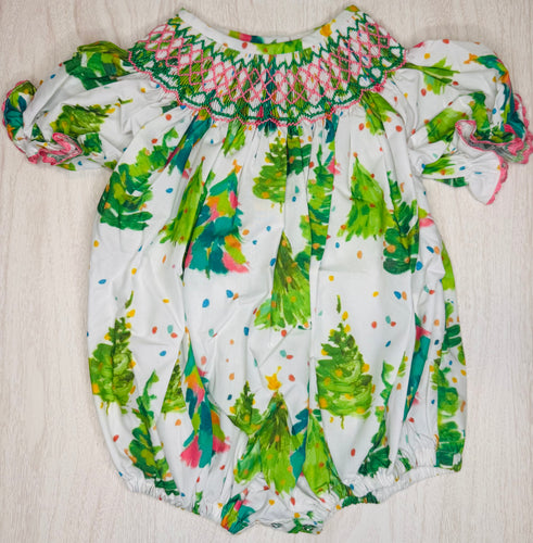Candy Tone Handsmocked Bubble