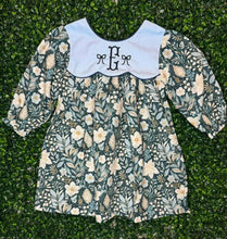 Load image into Gallery viewer, Winter Blue Floral Dress