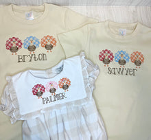 Load image into Gallery viewer, Tan Wide Gingham Bubble