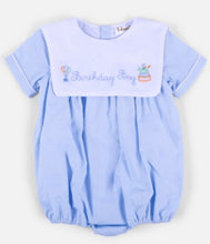 Load image into Gallery viewer, Hand Embroidered Birthday Boy Bubble