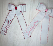 Load image into Gallery viewer, Moonstitch Long Tail Bow