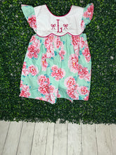 Load image into Gallery viewer, Mint Floral Dress